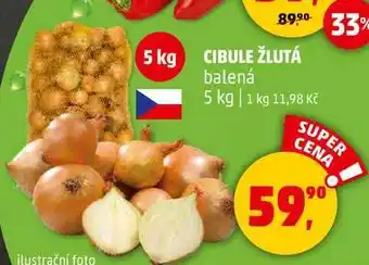 Penny Market CIBULE ŽLUTÁ balená, 5 kg nabídka