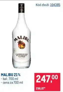 Makro MALIBU 21% nabídka