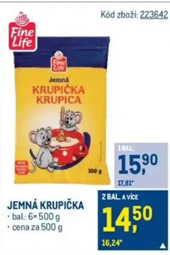 Makro Jemná krupička nabídka