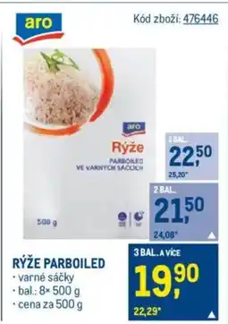 Makro Rýže parboiled nabídka