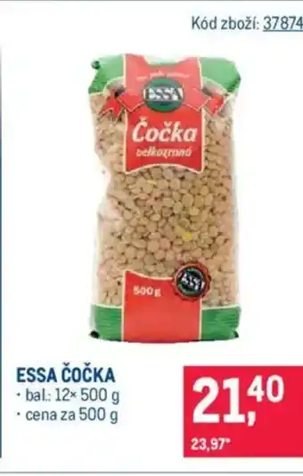 Makro ESSA Čočka nabídka