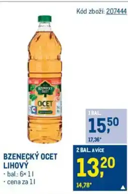 Makro Bzenecký ocet lihový nabídka