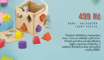 Sparkys Babu - vkládačka tvary kostka nabídka