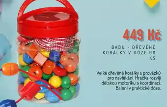 Sparkys Babu - dřevěné korálky v dóze nabídka