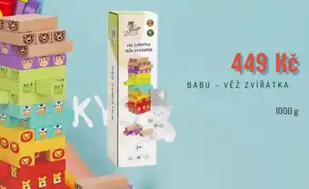 Sparkys Babu - věž zvířátka nabídka