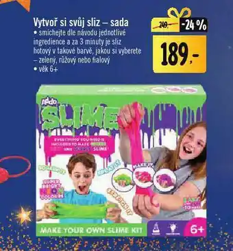 Jip Vytvoř si svůj sliz - sada nabídka