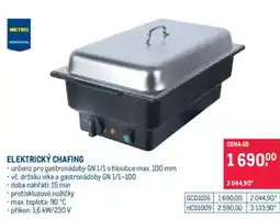 Makro Elektrický chafing nabídka