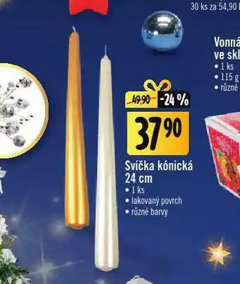 Jip Svíčka kónická 24 cm nabídka