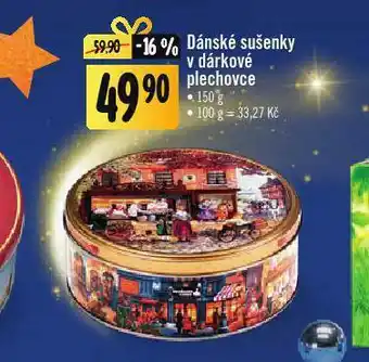 Jip Dánské sušenky v dárkové plechovce nabídka