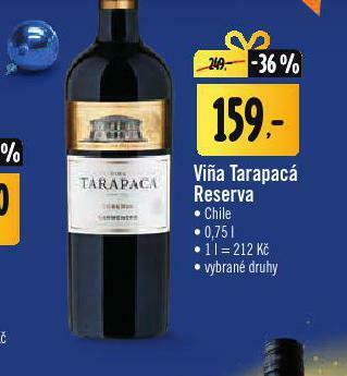 Jip Vina tarapaca reserva nabídka