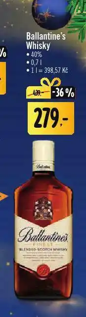 Jip Ballantine´s scotch whisky nabídka