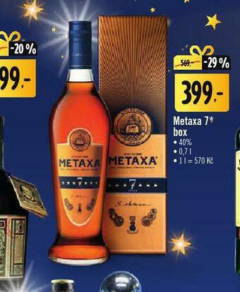 Jip Metaxa 7* box nabídka