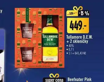 Jip Tullamore dew + 2 skleničky nabídka