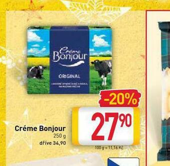 Billa créme bonjour nabídka
