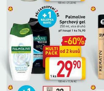 Billa Palmolive sprchový gel nabídka