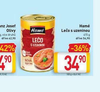 Billa Hamé lečo se zeleninou nabídka