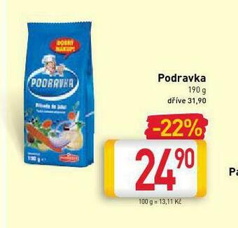 Billa Podravka nabídka