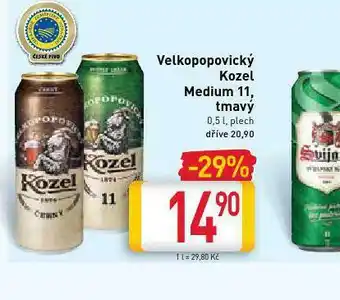 Billa Velkopopovický kozel tmavý nabídka