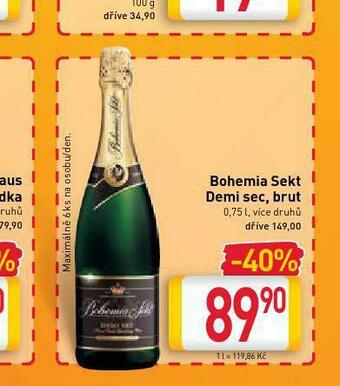 Billa Bohemia sekt nabídka