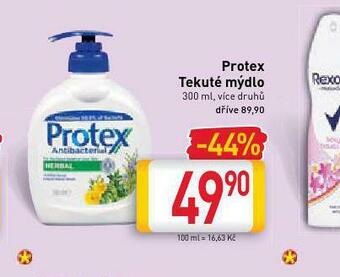 Billa Protex tekuté mýdlo nabídka