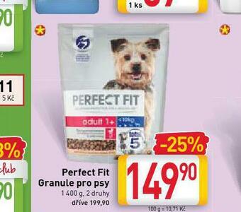Billa Perfect fit granule pro psy nabídka