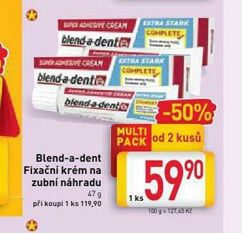 Billa Blend a dent fixační krém nabídka