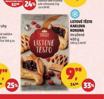 Penny Market Listové těsto karlova koruna nabídka