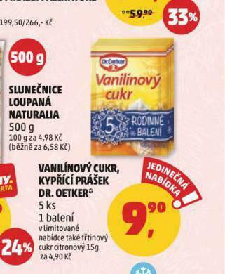 Penny Market Dr. oetker kypřící prášek nabídka
