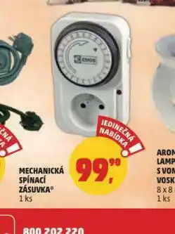 Penny Market Mechanická spínací zásuvka nabídka