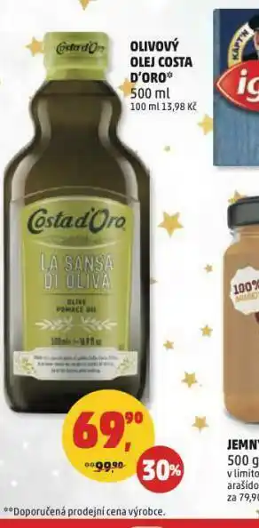 Penny Market Olivový olej costa d´oro nabídka
