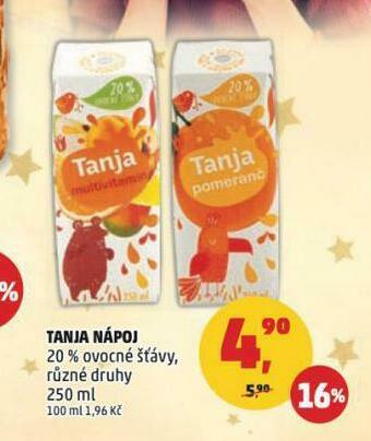 Penny Market Tanja nápoj nabídka