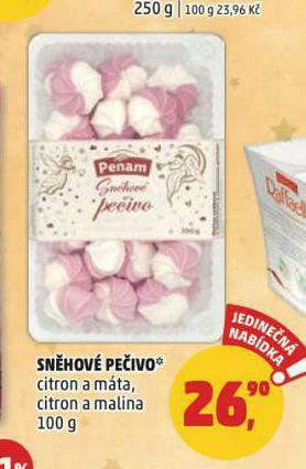 Penny Market Sněhové pečivo nabídka