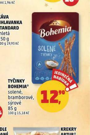 Penny Market Tyčinky bohemia nabídka