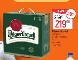 Globus Pilsner Urquell světlý ležák nabídka