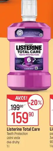 Globus Listerine Total Care nabídka