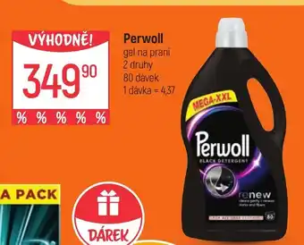 Globus Perwoll gel na praní 2 druhy 80 dávek nabídka