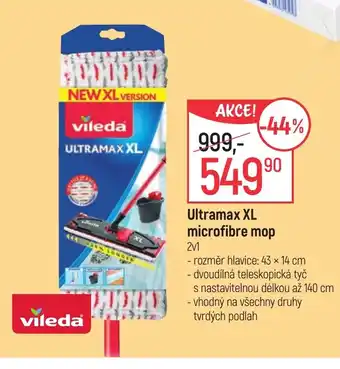 Globus Ultramax XL microfibre mop nabídka