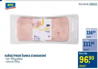 Makro Kuřecí prsní šunka standardní nabídka