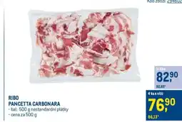 Makro Ribo pancetta carbonara nabídka