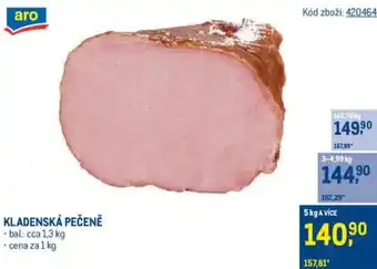 Makro Kladenská pečeně nabídka