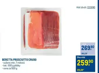 Makro Beretta prosciutto crudo nabídka