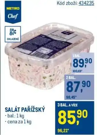 Makro Salát pařížský nabídka