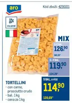 Makro Tortellini nabídka