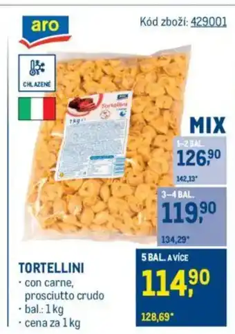 Makro Tortellini nabídka