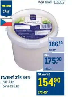 Makro Tavený sýr 64% nabídka