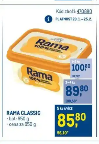 Makro Rama classic g nabídka