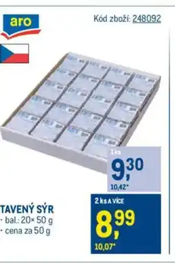 Makro Tavený sýr nabídka