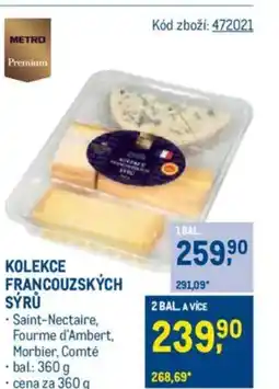 Makro Kolekce francouzských sýrů nabídka