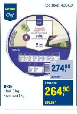 Makro Brie nabídka