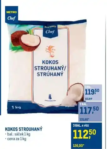 Makro Kokos strouhaný nabídka